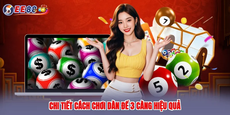 Chi tiết cách chơi dàn đề 3 càng hiệu quả