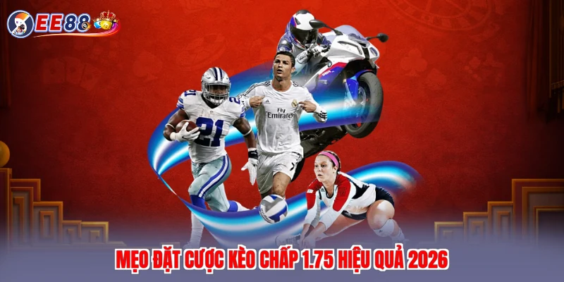 Mẹo đặt cược kèo chấp 1.75 hiệu quả 2026