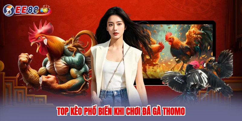 Top kèo phổ biến khi chơi đá gà Thomo